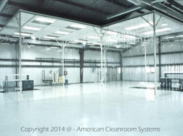 1,200 S.F., Class 100,000, ISO8 Aerospace Softwall Cleanroom