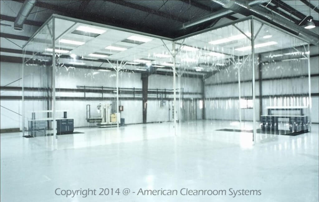 1,200 Square Foot, Class 100,000, ISO8 Softwall Cleanroom