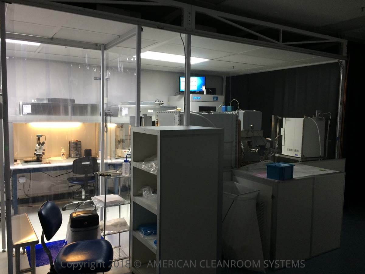 200 Square Foot, Class 1,000, ISO6 Softwall Cleanroom