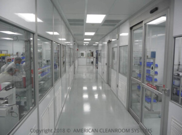 3,744 S.F., Class 100, ISO5 Electronics, Manufacturing Modular Cleanroom