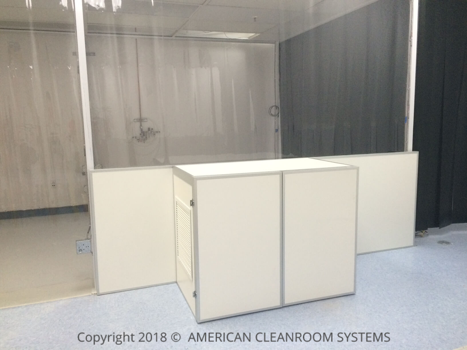 200 Square Foot, Class 1,000, ISO6 Softwall Cleanroom