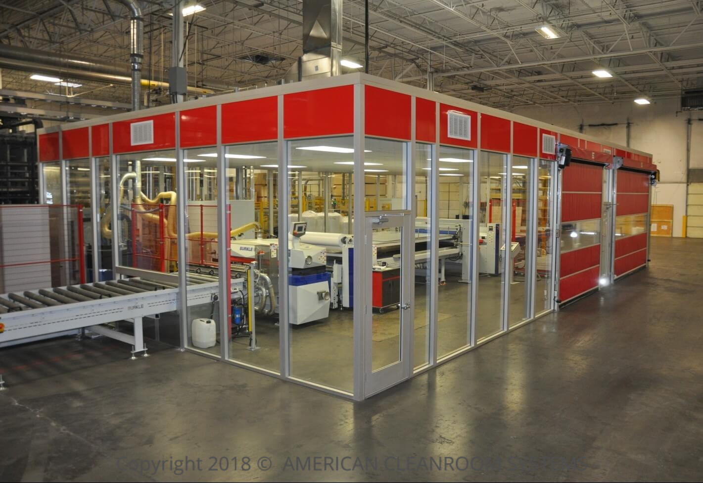 1,015 Square Foot, Class 100,000, ISO8 Modular Cleanroom