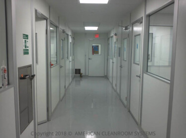 1,884 S.F., Class 10,000, ISO7 Pharmaceutical Modular Cleanroom