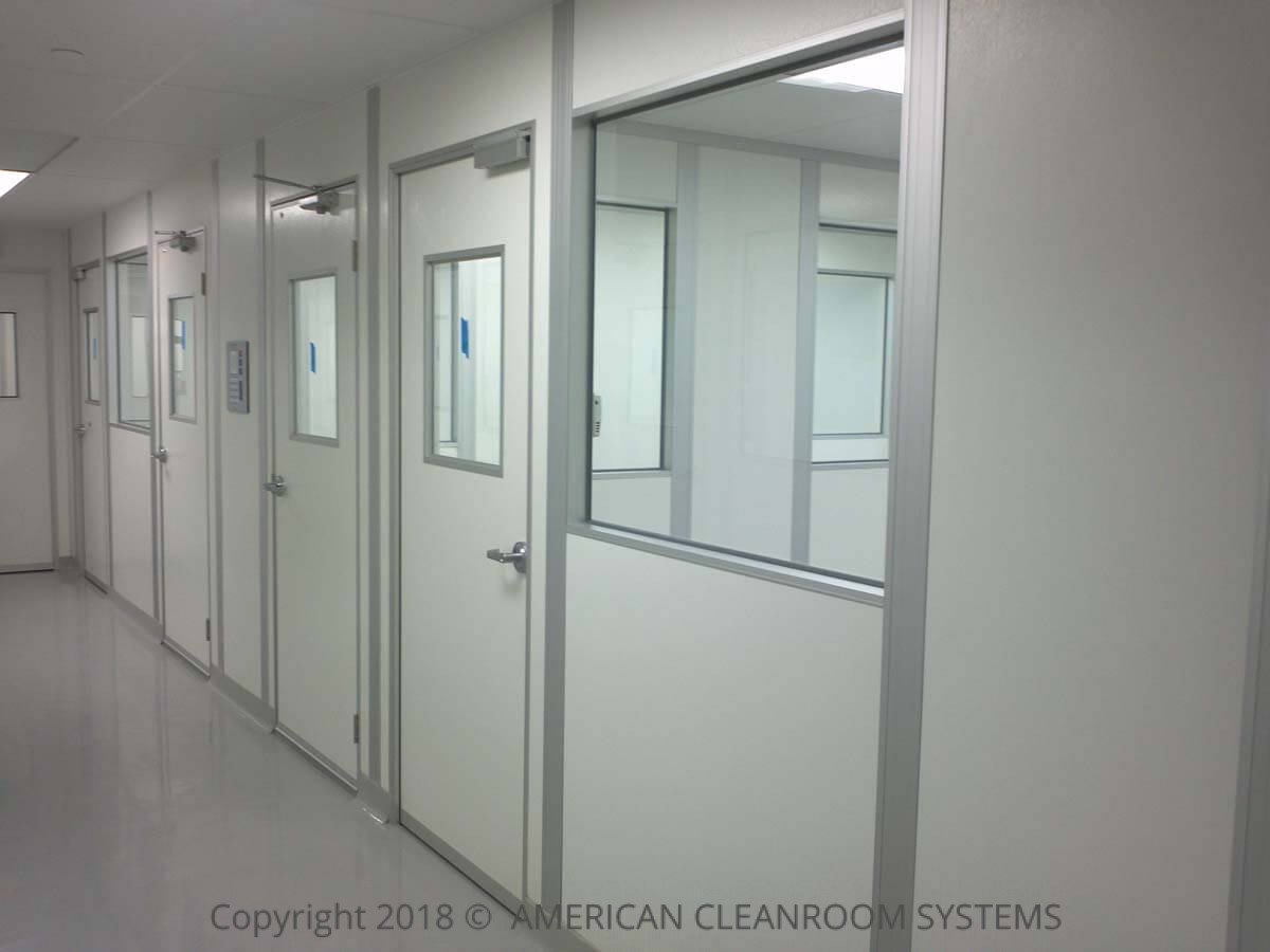 1,884 Square Foot, Class 10,000, ISO7 Modular Cleanroom