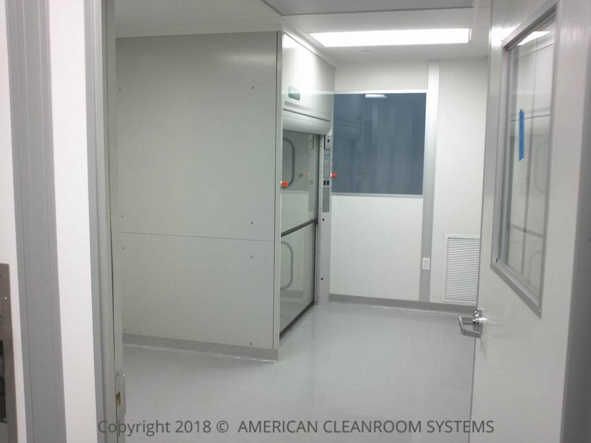 1,884 Square Foot, Class 10,000, ISO7 Modular Cleanroom