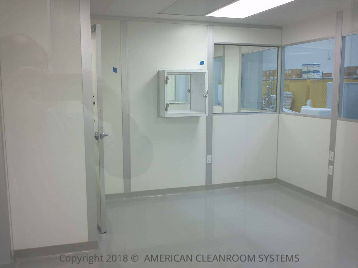 1,884 Square Foot, Class 10,000, ISO7 Modular Cleanroom