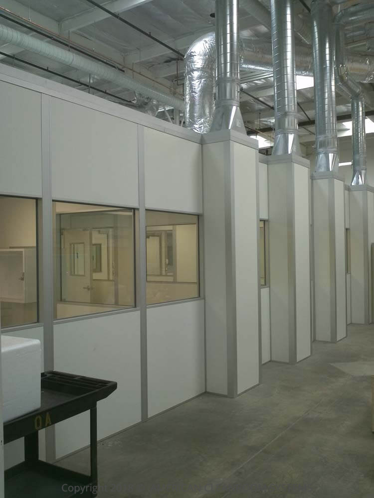 1,884 Square Foot, Class 10,000, ISO7 Modular Cleanroom