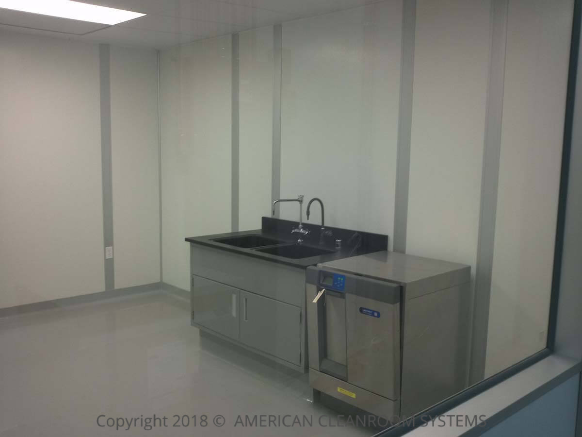 1,884 Square Foot, Class 10,000, ISO7 Pharmaceutical Cleanroom