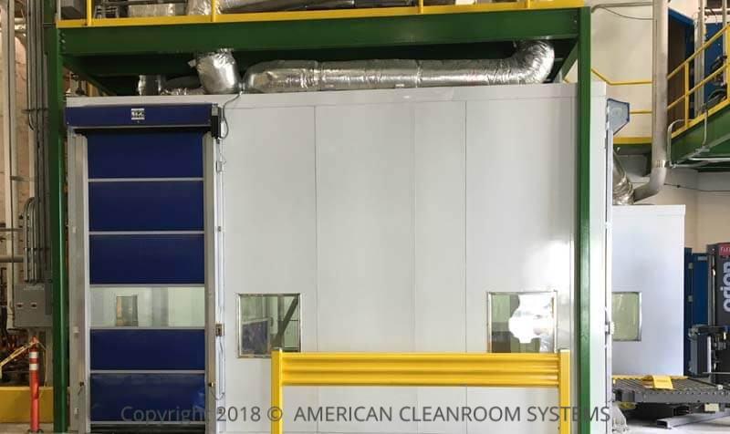 378 Square Foot, Class 10,000, ISO7 Insulated Cleanroom
