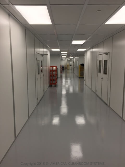 11,543 Square Foot, Class 100,000, ISO8 Modular Cleanroom