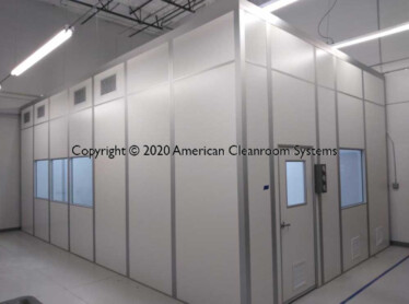 448 S.F., Class 100,000, ISO8 Aerospace Modular Cleanroom