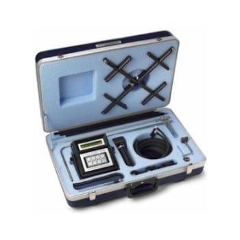 velgrid air velocity manometer for cleanrooms, carrying case