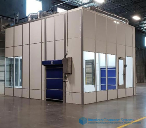 rollup cleanroom door