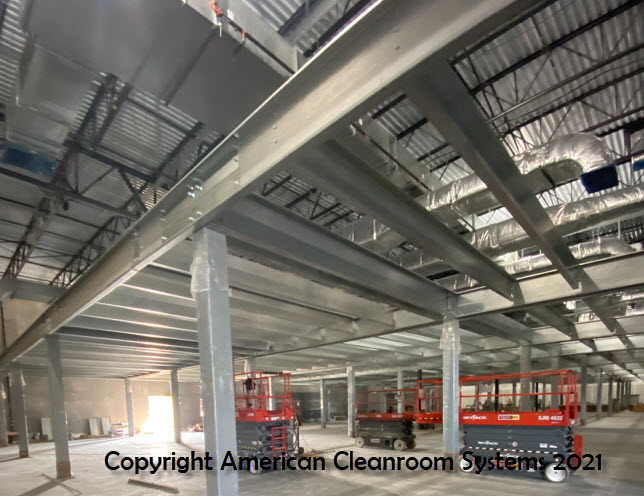 american cleanroom systems ceiling
