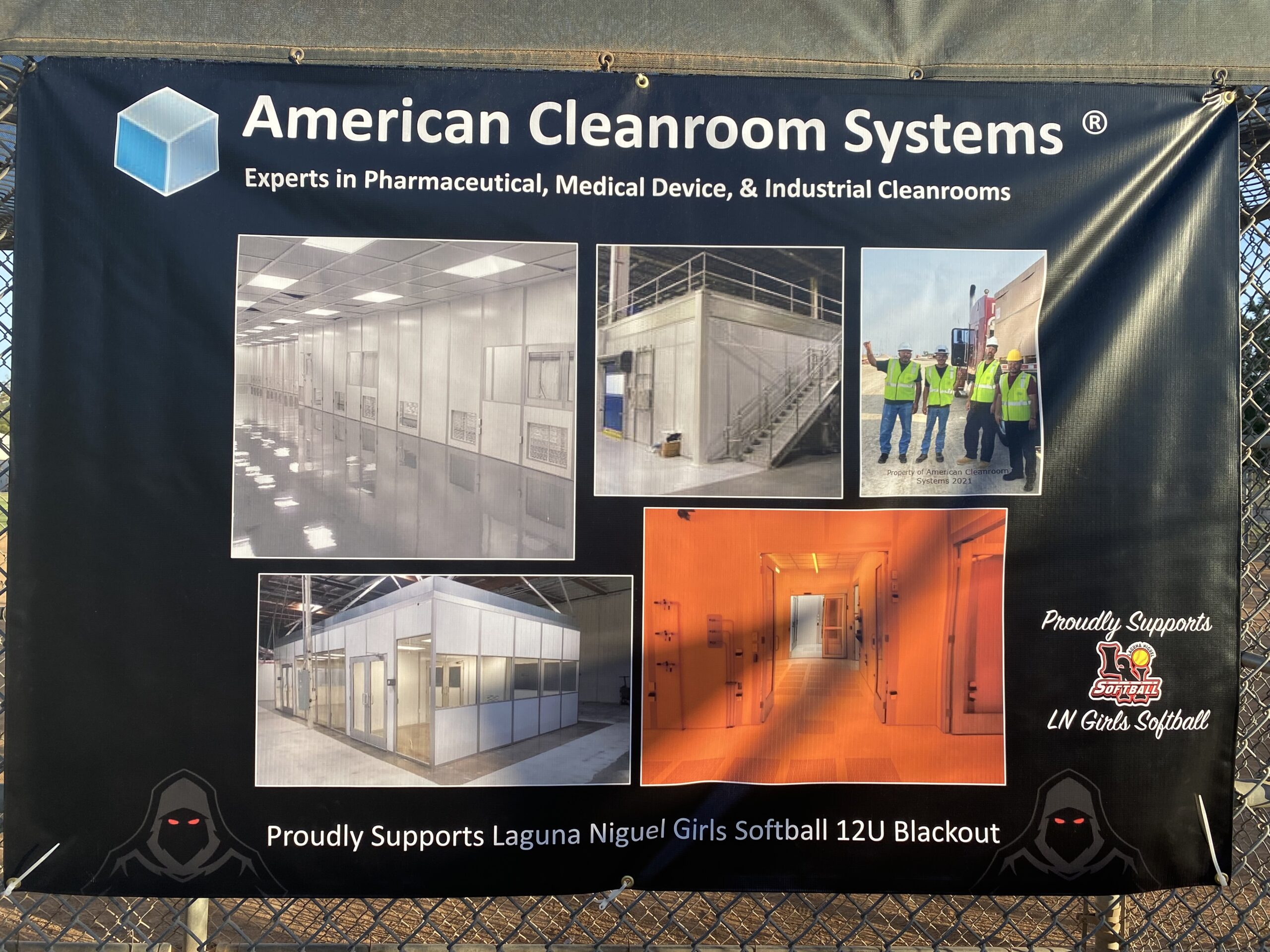 LNGs banner supporting ACS