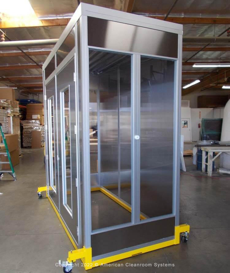 45 Square Foot, Class 100, ISO5 Portable Cleanroom