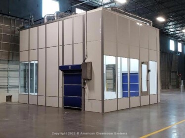 500 S.F., Class 10,000, ISO7 Chemical Filling Room Modular Cleanroom