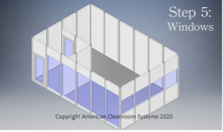 cleanroom video, what is a modular cleanroom, installation simulation