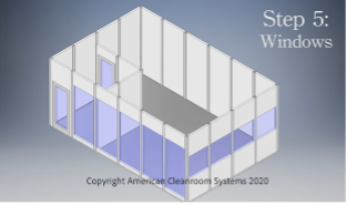 cleanroom video, what is a modular cleanroom, installation simulation