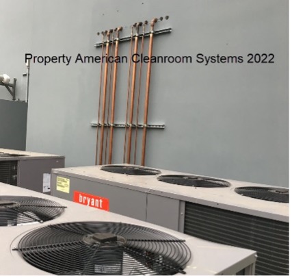 cleanroom AC condenser units, copper piping