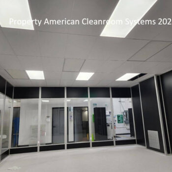 modular cleanroom install step 7, cleanroom ceiling tile installed