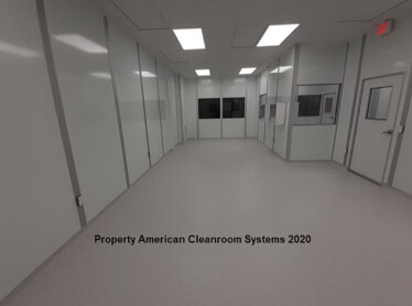 1,320 S.F., Class 1,000, ISO6 Manufacturing Modular Cleanroom