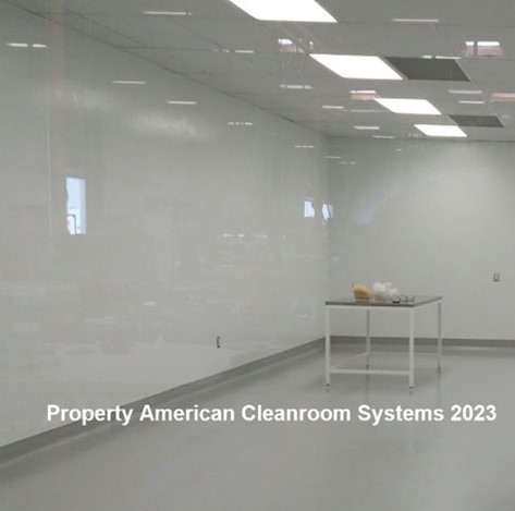 white epoxy paint on gypboard cleanroom walls