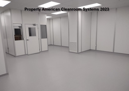 cleanroom heat welded vinyl floor