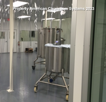 NSF certified stainless steel mixer in cleanroom