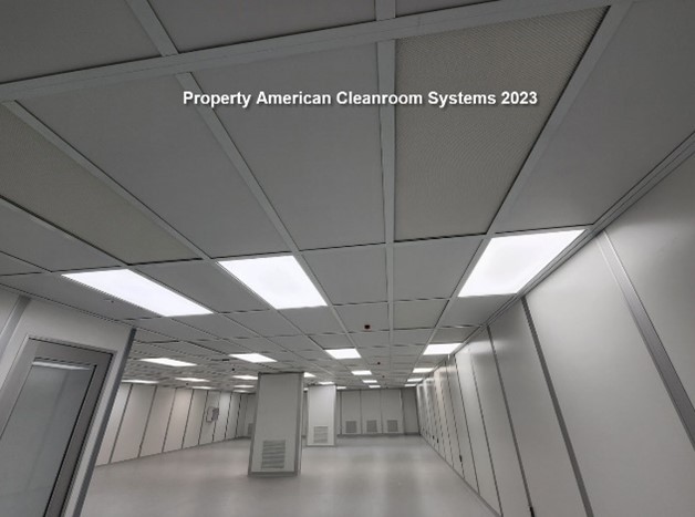 Interior ISO-7 modular cleanroom, medical device cleanroom