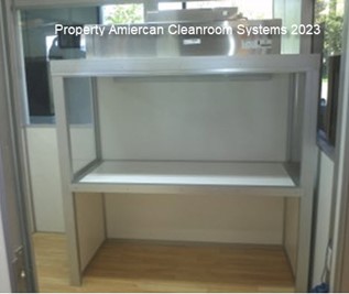vertical cleanroom bench