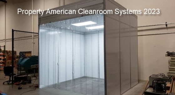 ISO-8 softwall cleanroom, aluminum cleanroom frame, clear vinyl exterior cleanroom walls
