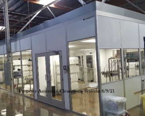 “food cleanroom” “glass walls” “food addititives”