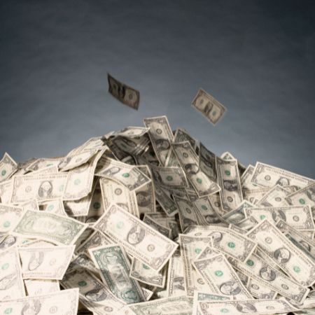pile of cash