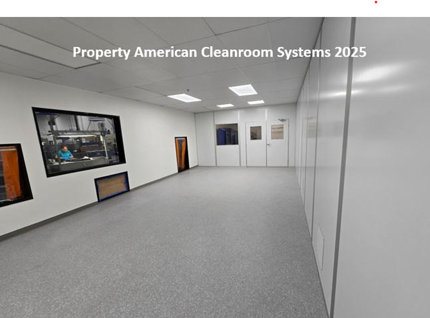 475 Square Foot, Class 100,000, ISO8 Hybrid Cleanroom