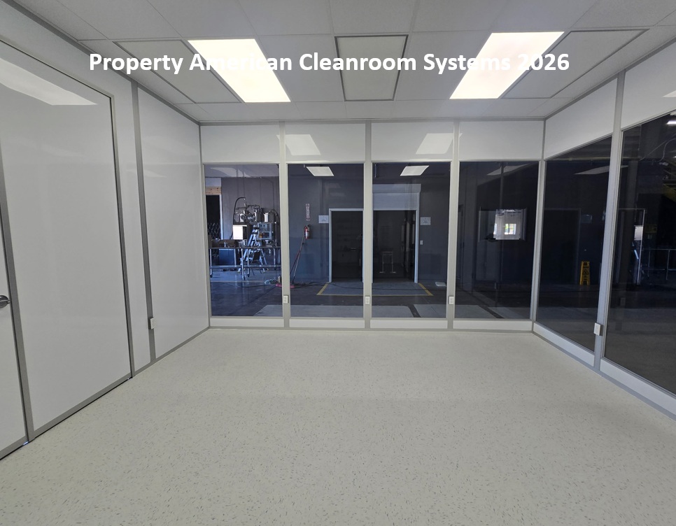 300 Square Foot, Class 10,000, ISO7 Modular cleanroom